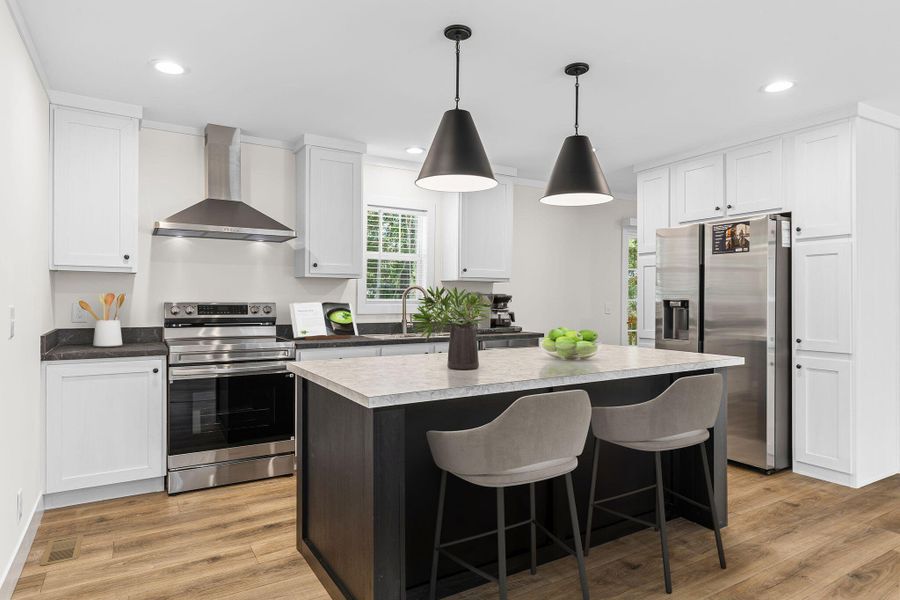 Furnished interior view inside a new home in , Ravenel (Image 6).