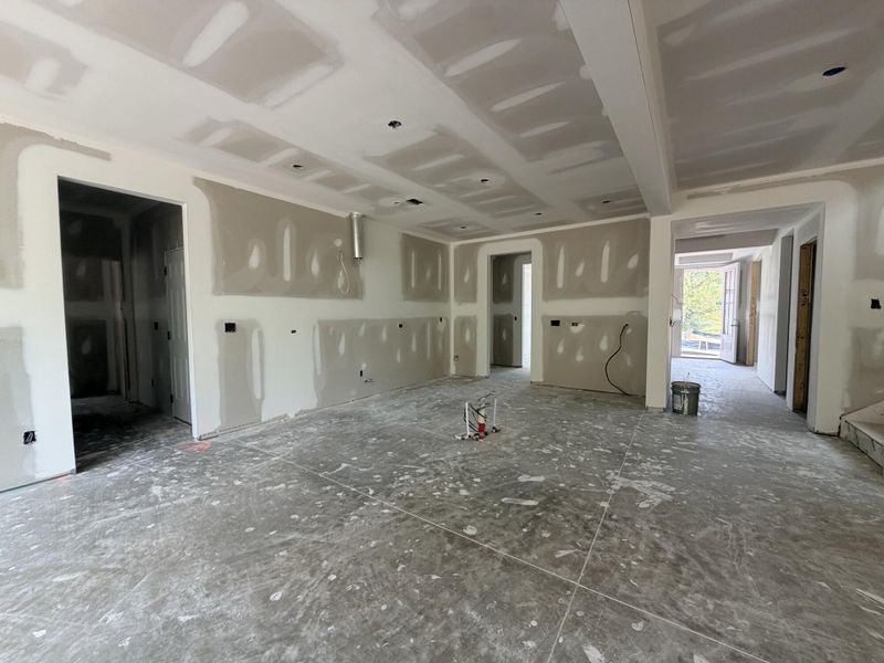 In-progress construction of a new home in Arbor West, Dawsonville, GA (Image 16).