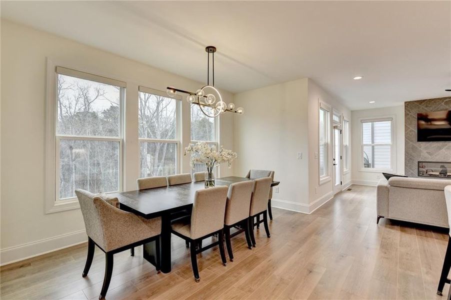 Furnished interior view inside a new home in , Woodstock (Image 52).