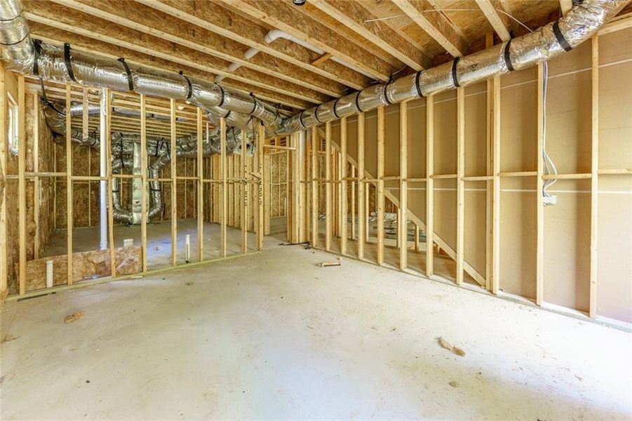 In-progress construction of a new home in , Canton, GA (Image 7).