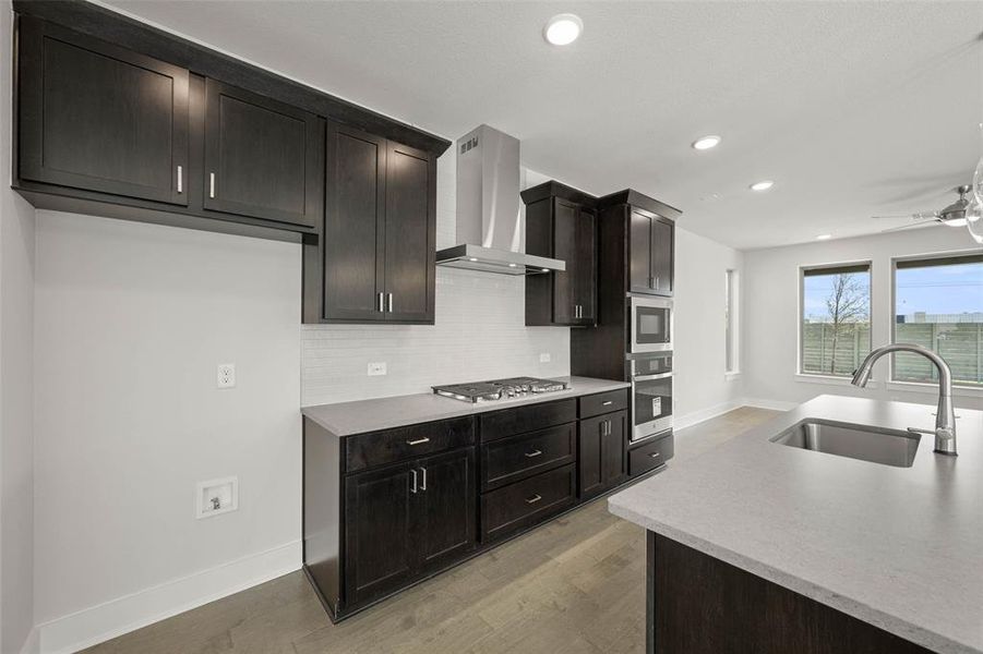 Furnished interior view inside a new home in Garden Collection at Harvest, Argyle (Image 3). Furnished interior view inside a new home in Garden Collection at Harvest, Argyle (Image 3).