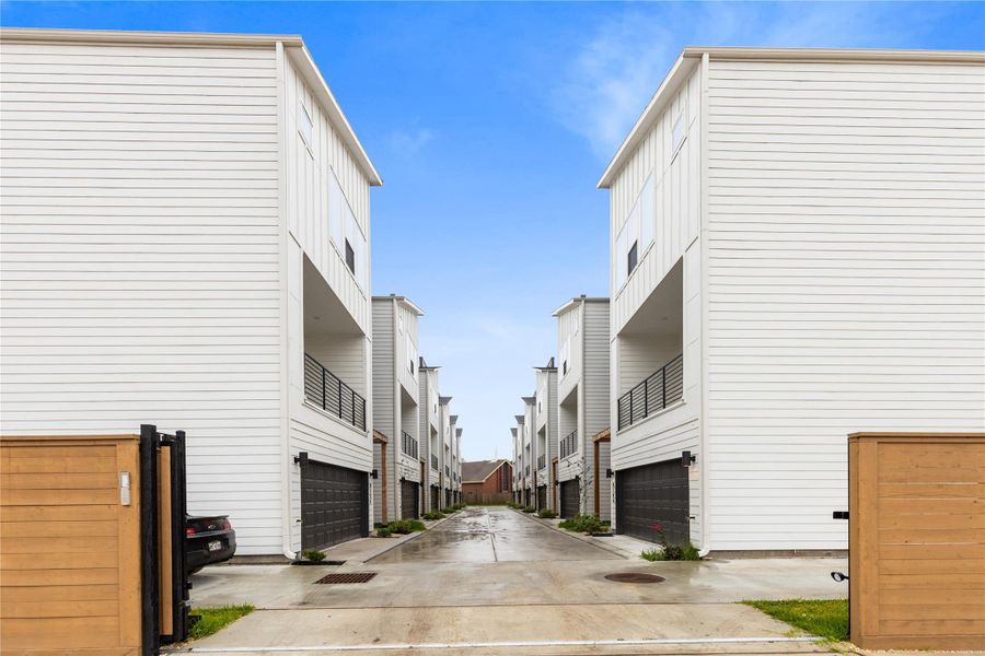 Exterior details and patio area of a home in , Houston (Image 16). Exterior details and patio area of a home in , Houston (Image 16).