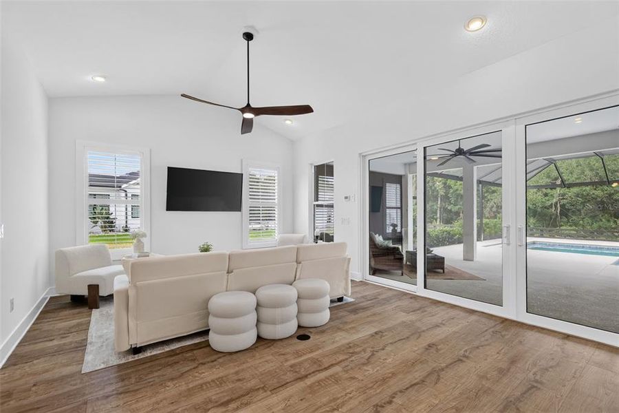 Furnished interior view inside a new home in , The Villages (Image 7).