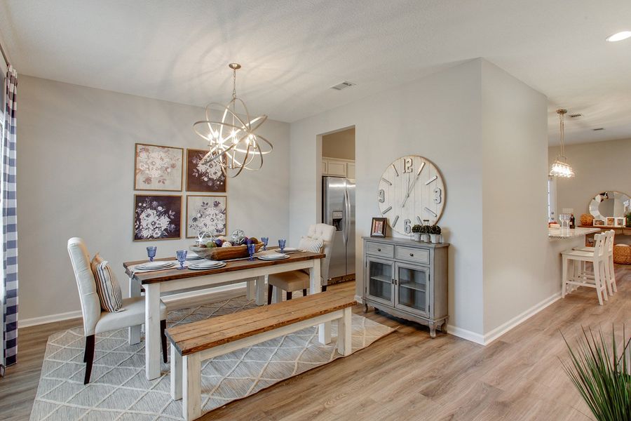 Representative furnished interior of a home built from the The Catherine by RTS Homes in The Village at Sassafras, Allenhurst (Image 6).