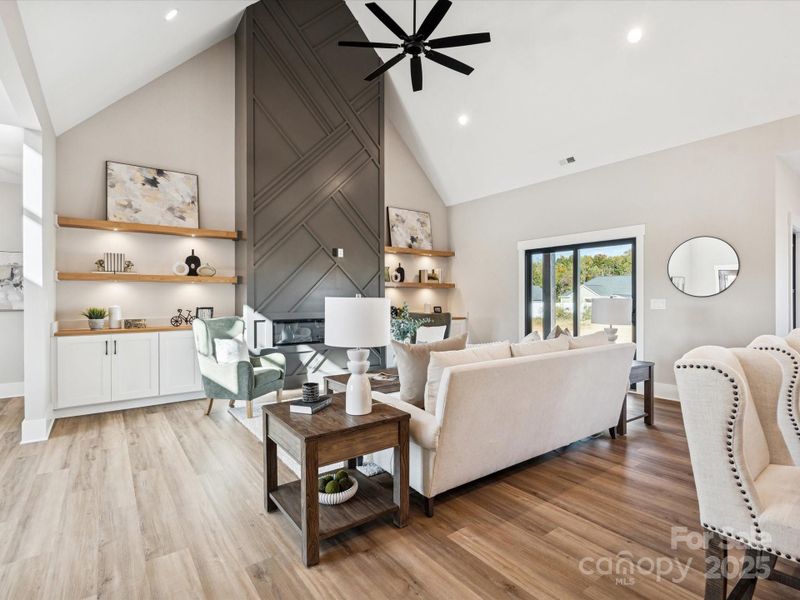 Furnished interior view inside a new home in , Salisbury (Image 14).