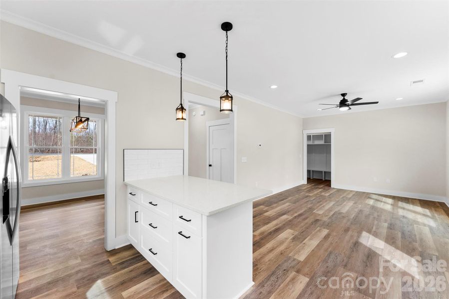 Furnished interior view inside a new home in , New London (Image 14).