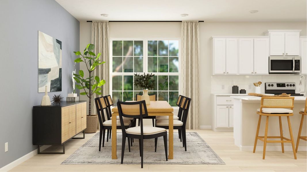 Representative furnished interior of a home built from the Beech by Lennar in Elizabeth: Arbor, Fort Mill (Image 14).