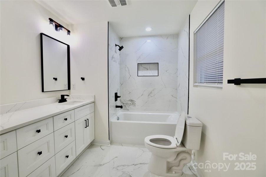 Gorgeous tile shower & floor Gorgeous tile shower & floor