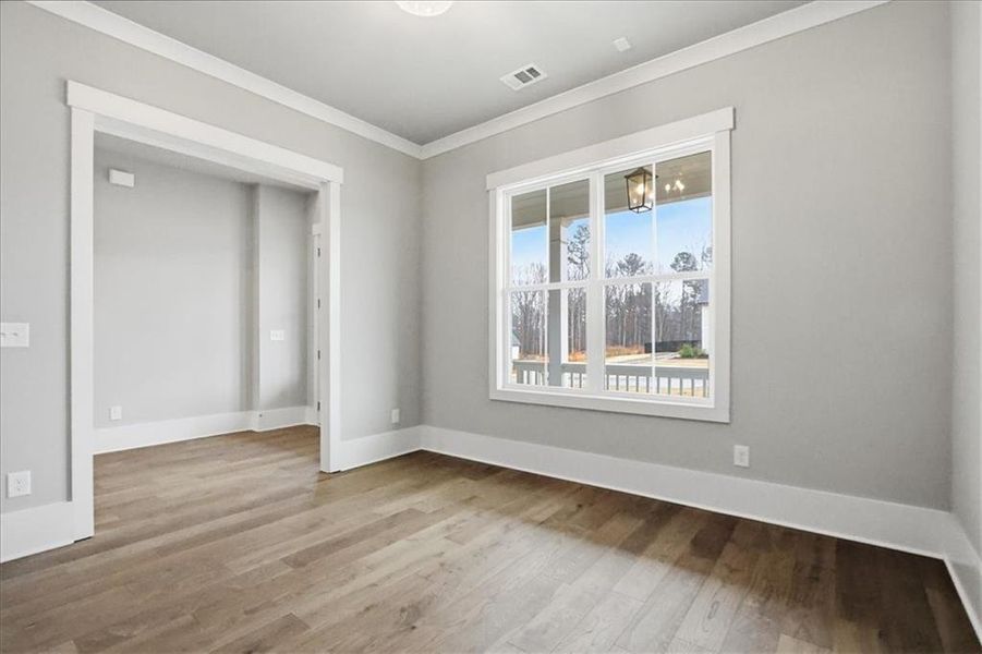 Spacious, unfurnished interior of a new home in Old Town Estates, Monroe (Image 26). Spacious, unfurnished interior of a new home in Old Town Estates, Monroe (Image 26).