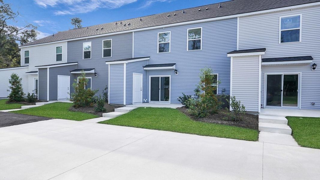 Exterior details and patio area of a home in Garbon Fields, Summerville (Image 23). Exterior details and patio area of a home in Garbon Fields, Summerville (Image 23).