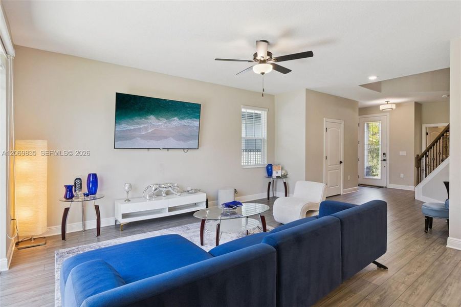 Furnished interior view inside a new home in , Kissimmee (Image 18). Furnished interior view inside a new home in , Kissimmee (Image 18).
