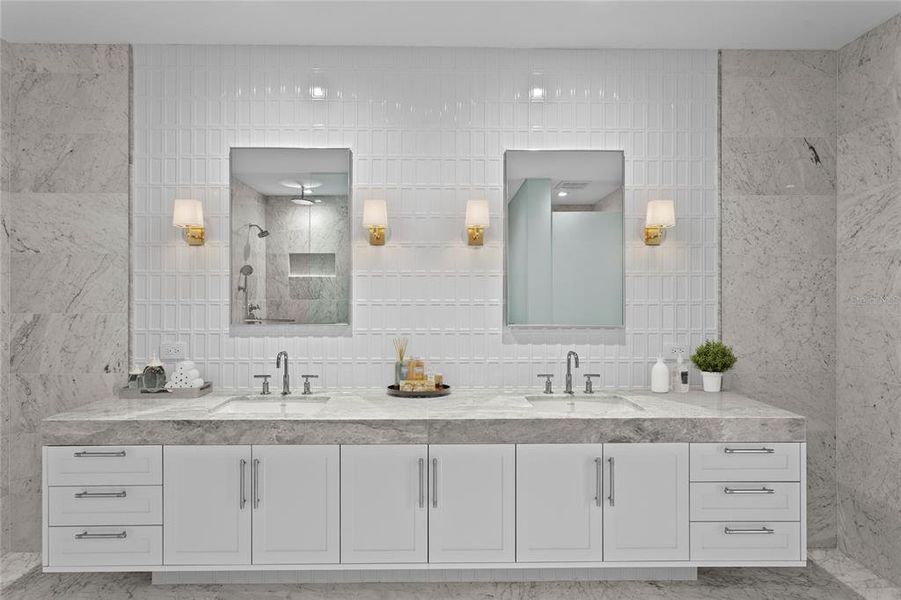 Furnished interior view inside a new home in , Tampa (Image 17).