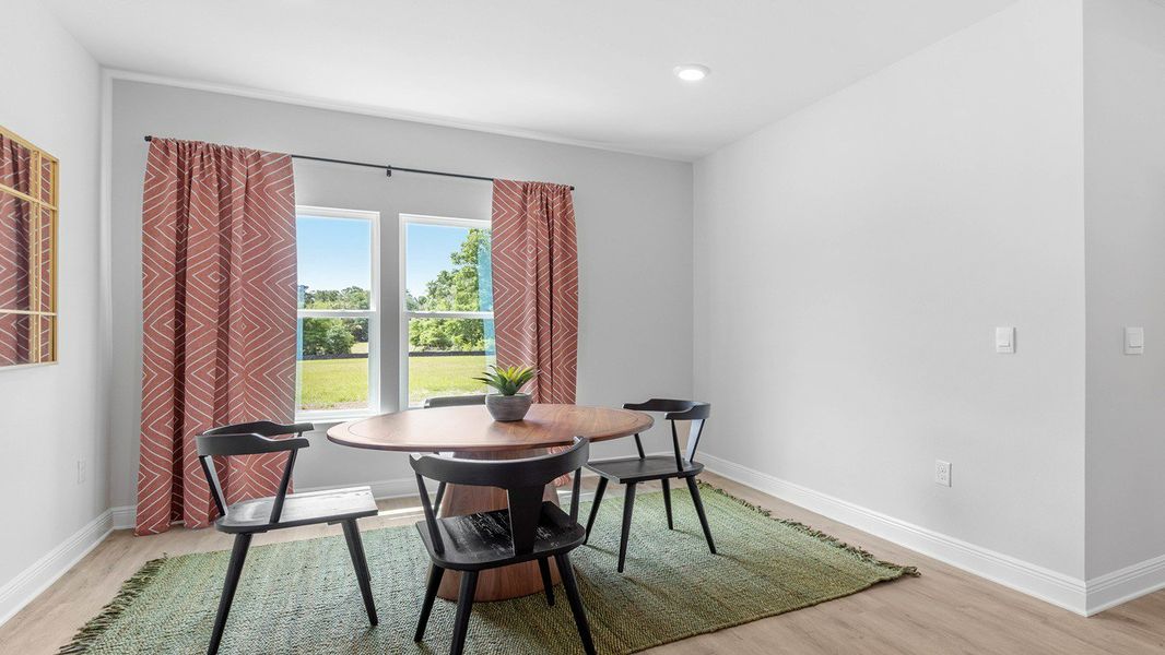 Furnished interior view inside a new home in Fallschase, Tallahassee (Image 14).