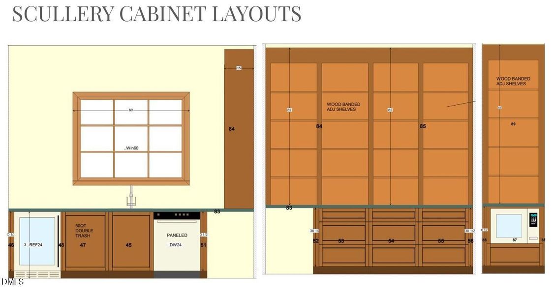 Scullery Cabinet Layouts 14