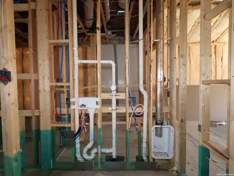 In-progress construction of a new home in Meadows at Clear Springs, New Braunfels, TX (Image 26).