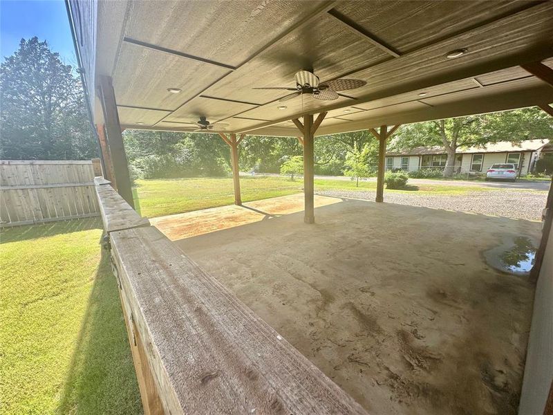 Exterior details and patio area of a home in , Gordonville (Image 18). Exterior details and patio area of a home in , Gordonville (Image 18).