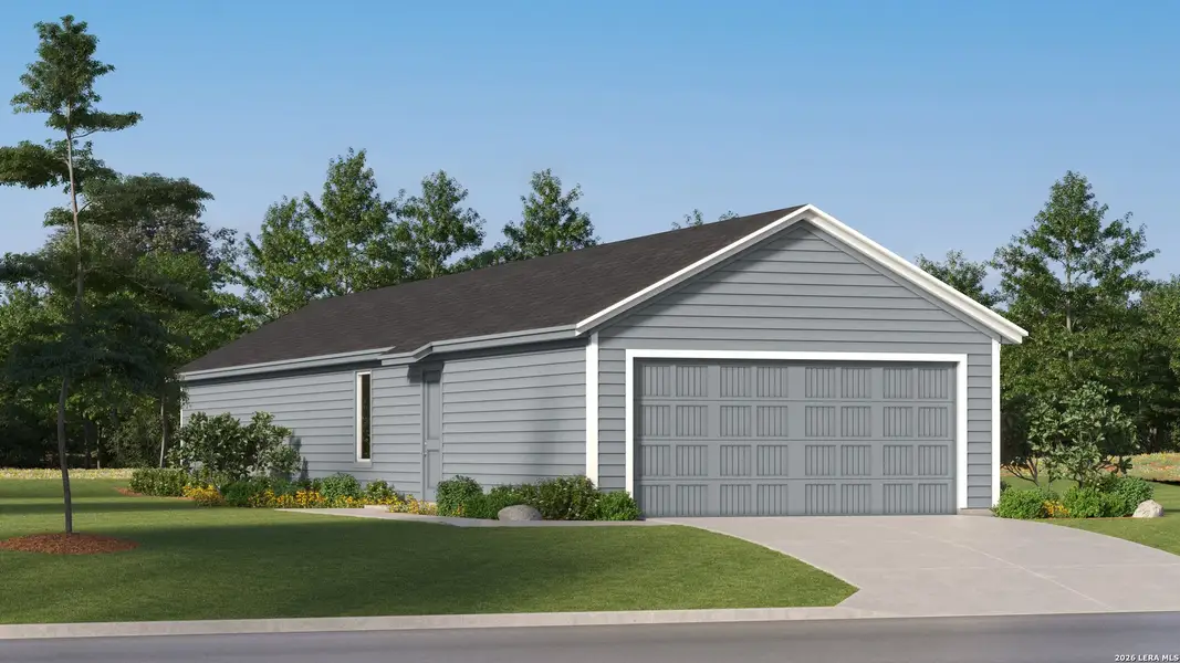 Front exterior of a new home in Brookmill, San Antonio, TX, highlighting curb appeal (Image 20). Front exterior of a new home in Brookmill, San Antonio, TX, highlighting curb appeal (Image 20).