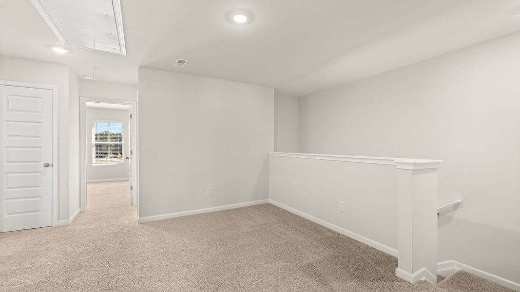 Spacious, unfurnished interior of a new home in Brookland Commons, Monroe (Image 16).