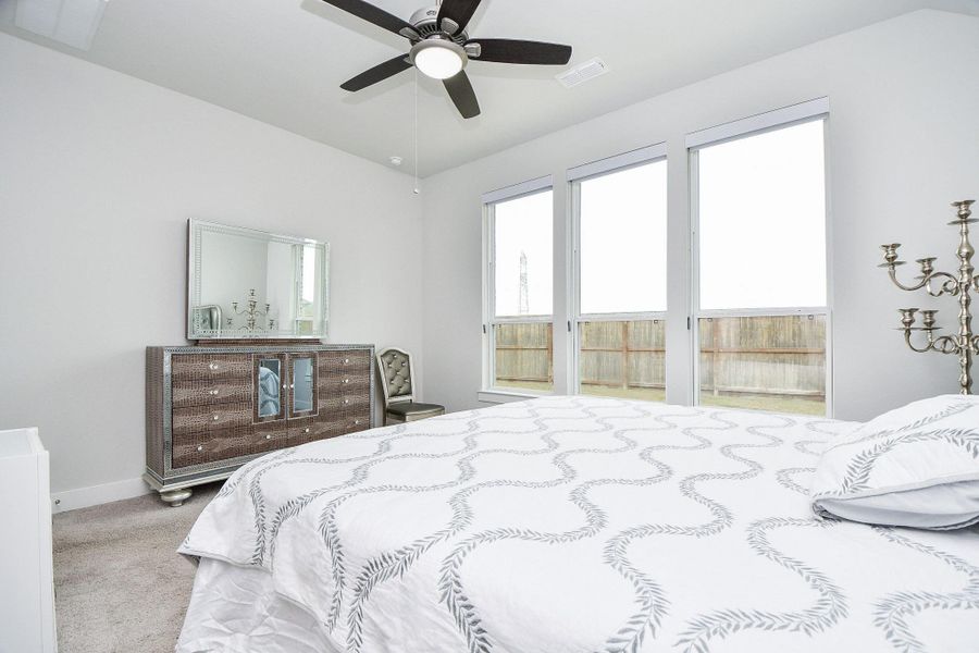 Furnished interior view inside a new home in , Richmond (Image 26).