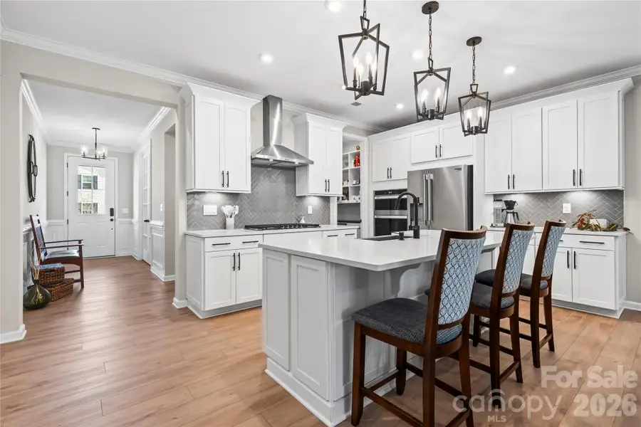 Furnished interior view inside a new home in Roseshire Chase, Huntersville (Image 9). Furnished interior view inside a new home in Roseshire Chase, Huntersville (Image 9).
