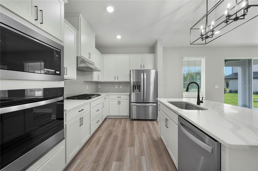 Furnished interior view inside a new home in Reunion Village, Kissimmee (Image 3).