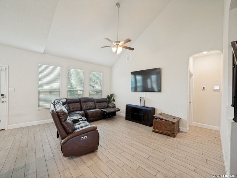 Furnished interior view inside a new home in , San Antonio (Image 7).