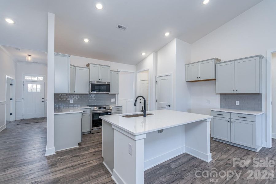 Furnished interior view inside a new home in McNeely Farms, Mount Ulla (Image 5).