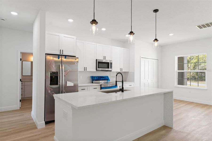 Furnished interior view inside a new home in , Ocala (Image 7).