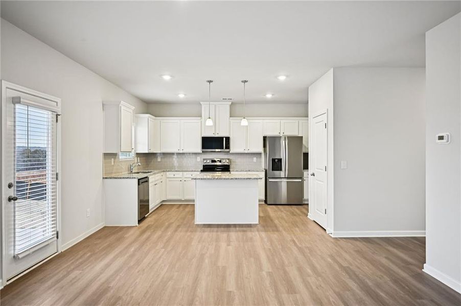 Furnished interior view inside a new home in The Hills at Cedar Creek, Winder (Image 17).