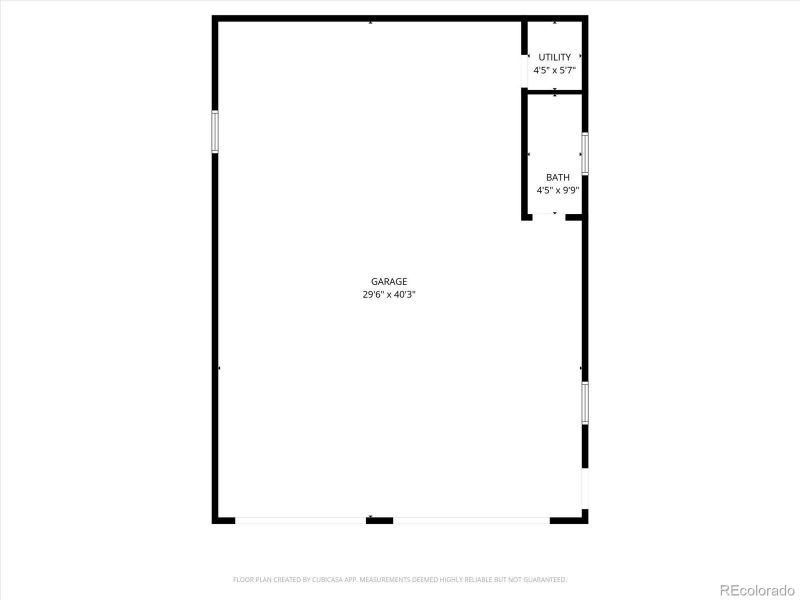 2D floor plan layout of this home in , Poncha Springs, CO (Image 3).