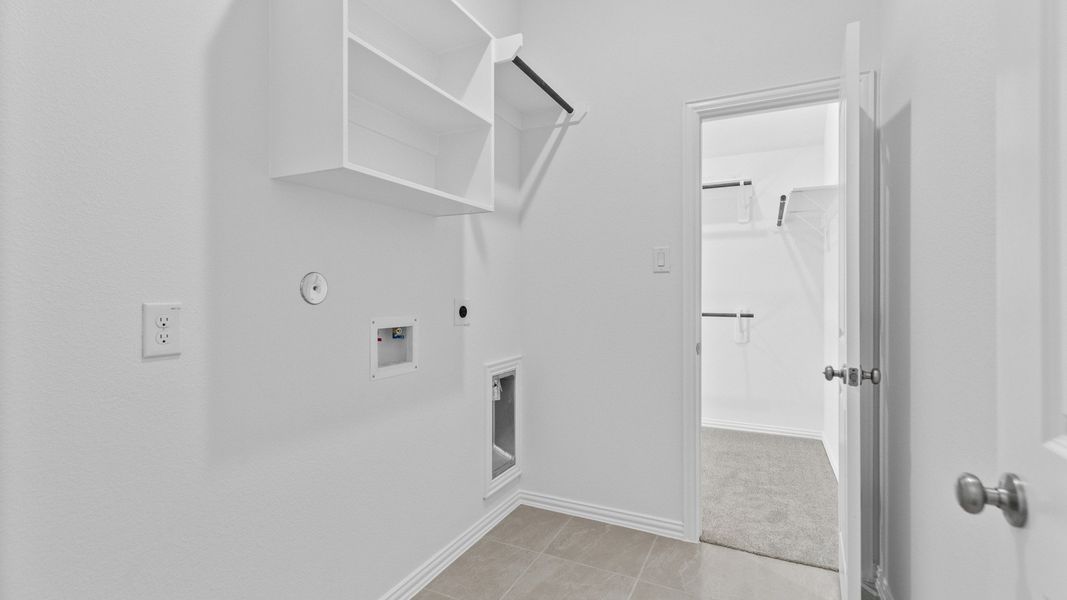 Furnished interior view inside a new home in Beamer Villas, Friendswood (Image 9).