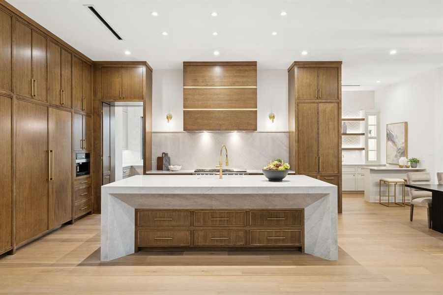 Furnished interior view inside a new home in , Keller (Image 5).