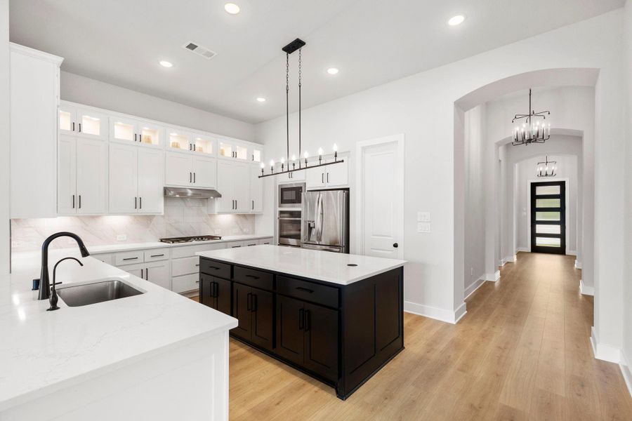 Furnished interior view inside a new home in Woodforest, Montgomery (Image 12).