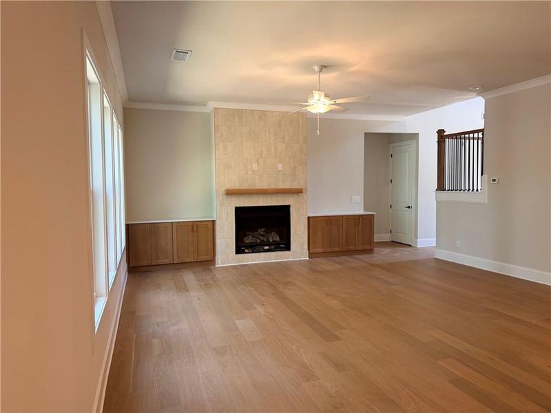 Spacious, unfurnished interior of a new home in Sierra Lake, Cumming (Image 20).