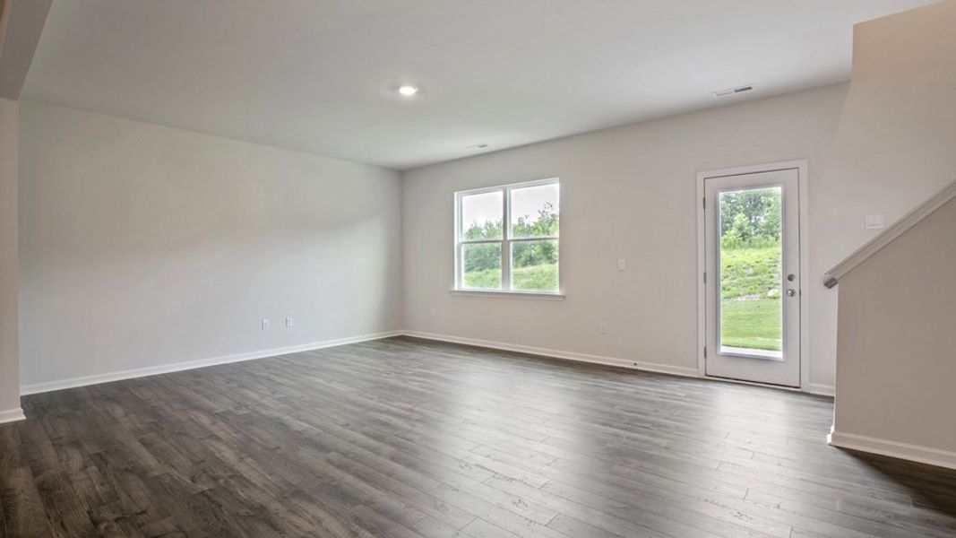 Spacious, unfurnished interior of a new home in The Grove at Matthews Landing, Fuquay Varina (Image 17).