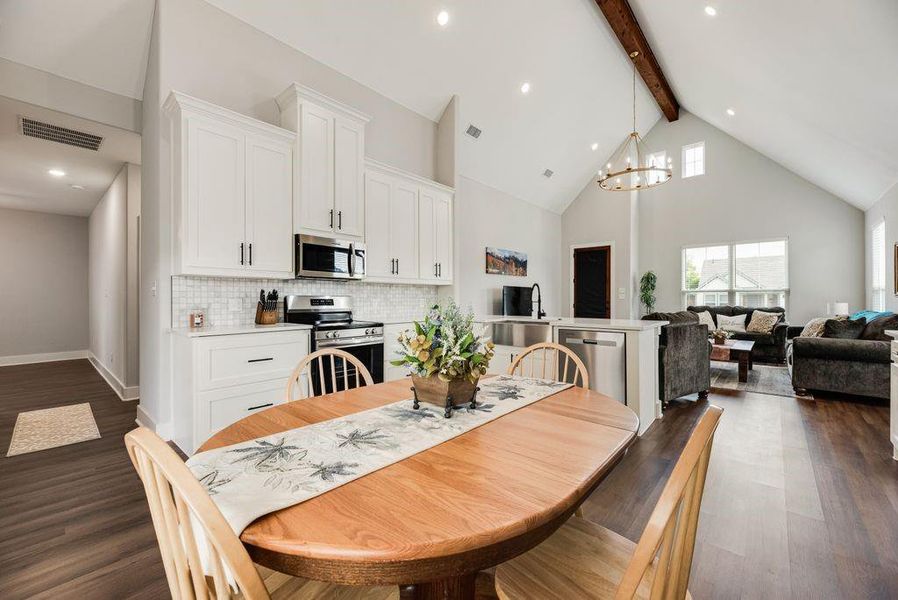 Furnished interior view inside a new home in , Tom Bean (Image 11).