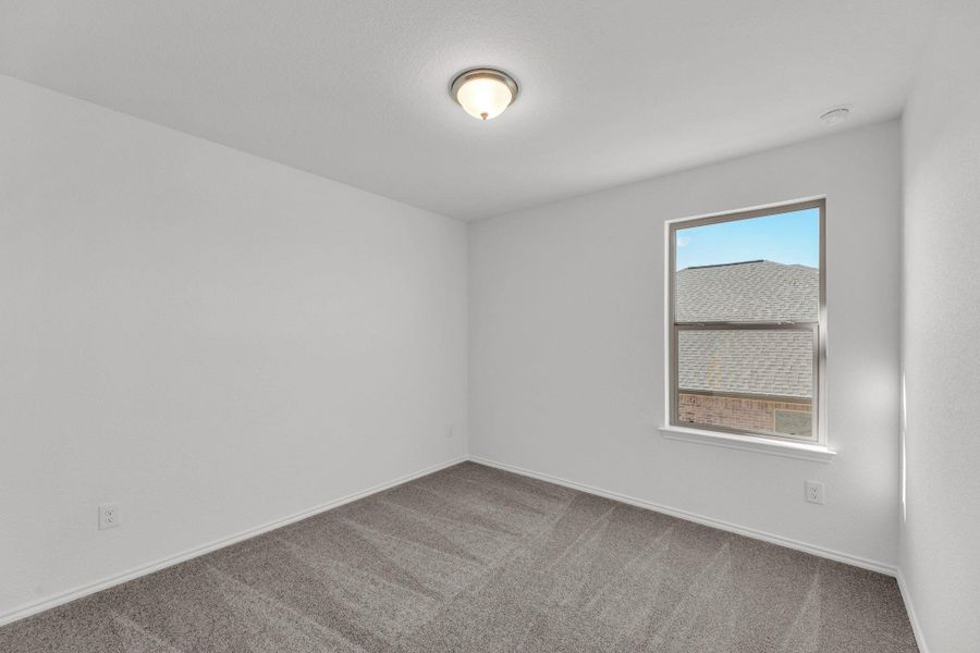 Spacious, unfurnished interior of a new home in Mustang Valley, Manor (Image 11). Spacious, unfurnished interior of a new home in Mustang Valley, Manor (Image 11).