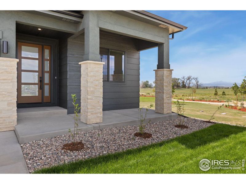 Inviting Front Porch