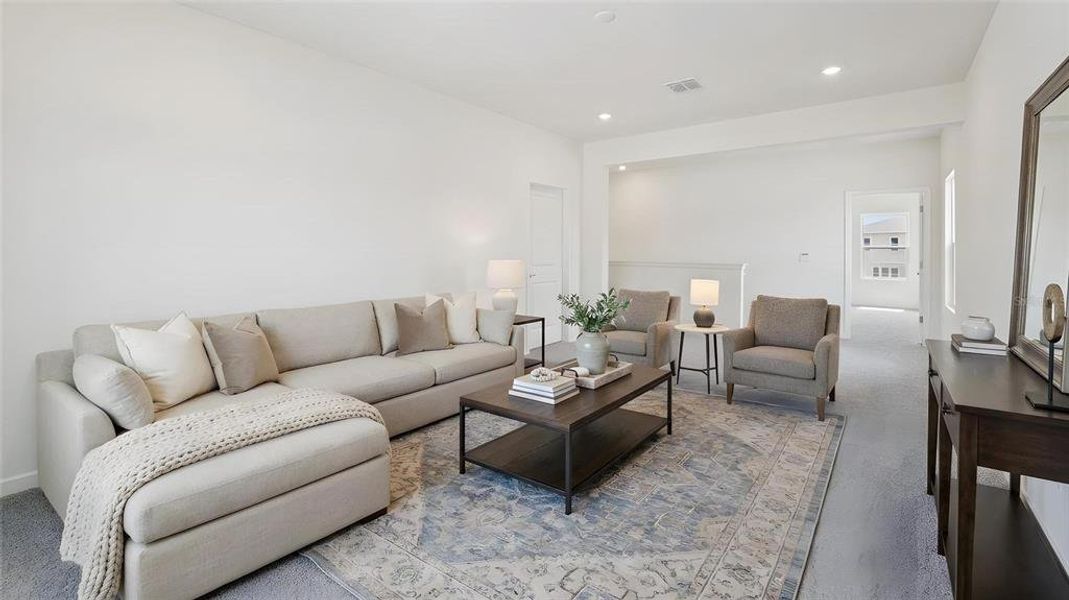 Furnished interior view inside a new home in Briarwood, Alachua (Image 9).