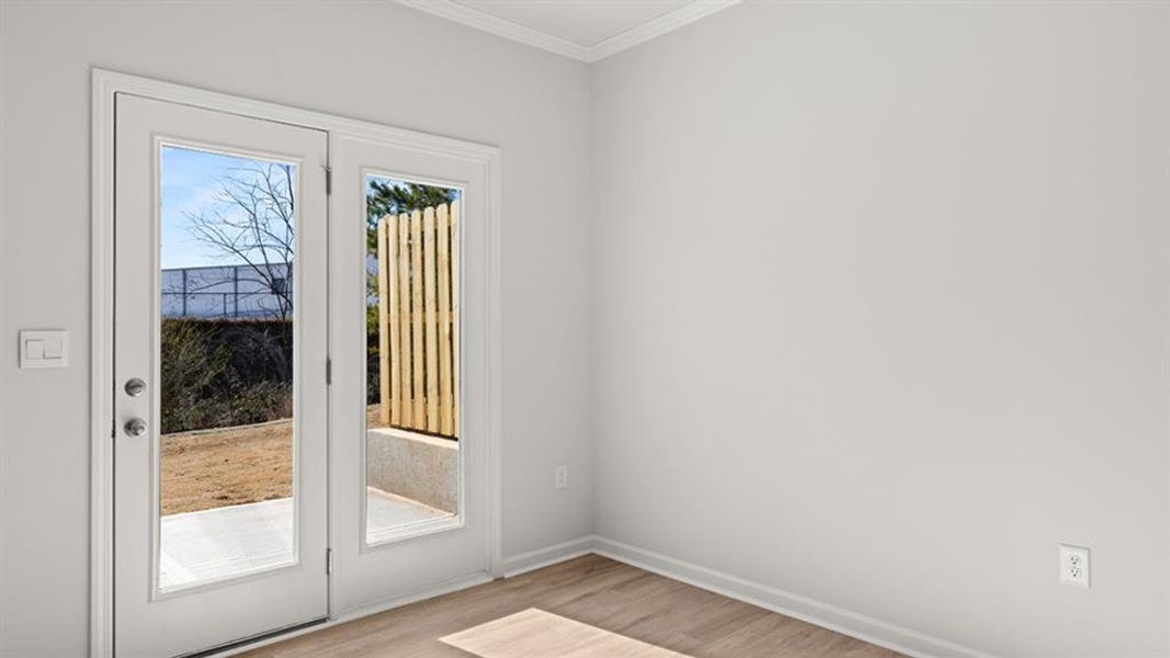 Spacious, unfurnished interior of a new home in Waypoint, Flowery Branch (Image 16).