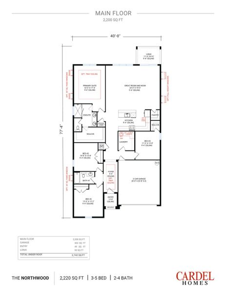 Main Floor:Northwood 3.0 RF