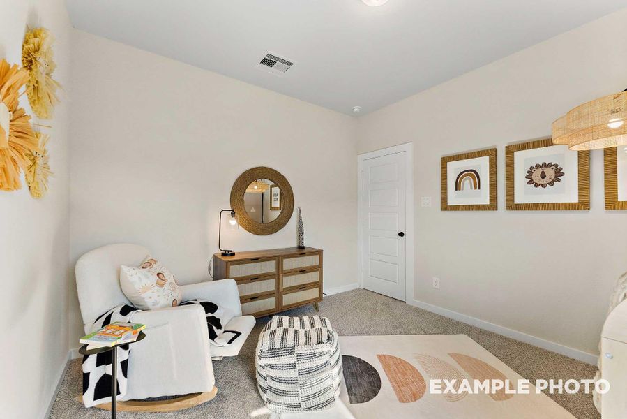 Furnished interior view inside a new home in Sundance Cove, Crosby (Image 24).