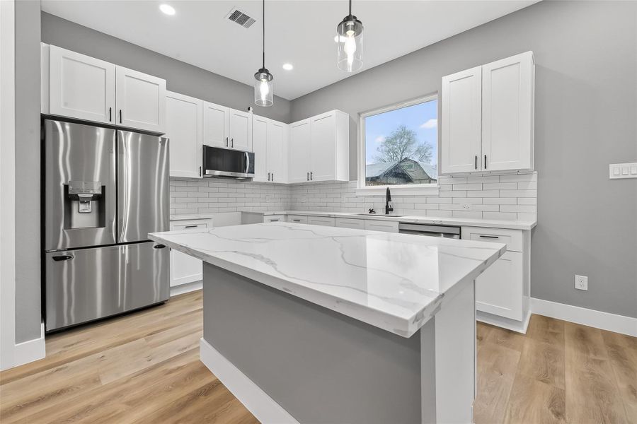 Furnished interior view inside a new home in , Houston (Image 11).