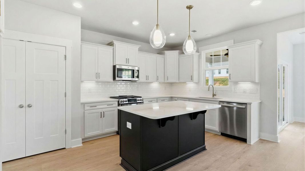 Furnished interior view inside a new home in The Reserve at Livingston Park, Easley (Image 10).