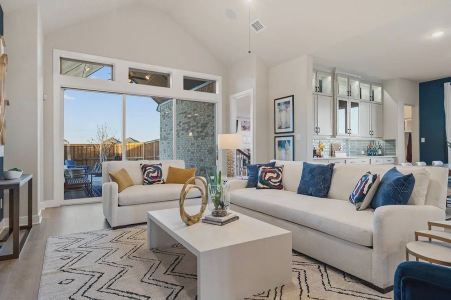 Furnished interior view inside a new home in Karis, Crowley (Image 5).