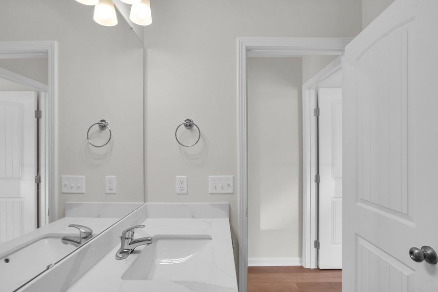 Representative furnished interior of a home built from the The Aspen by Smith Family Homes in Sweetwater, Brunswick (Image 13).