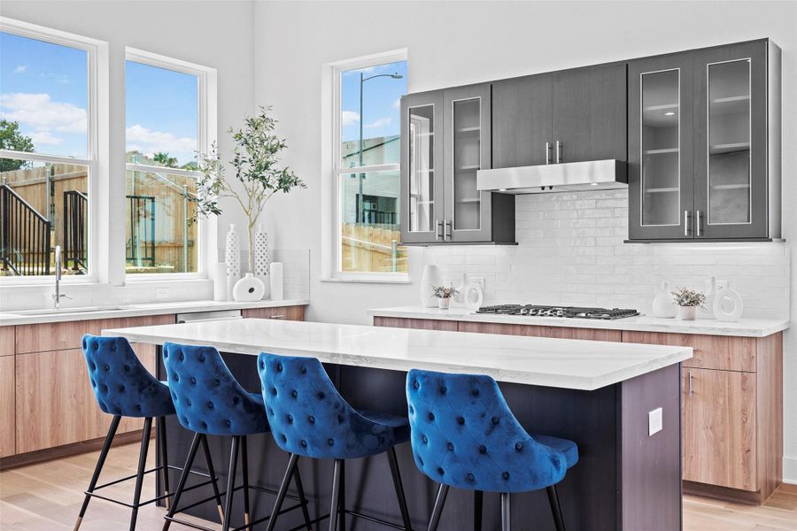 Furnished interior view inside a new home in Agave, Austin (Image 27).