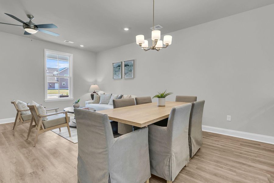 Furnished interior view inside a new home in Abbey Walk, Moncks Corner (Image 13).