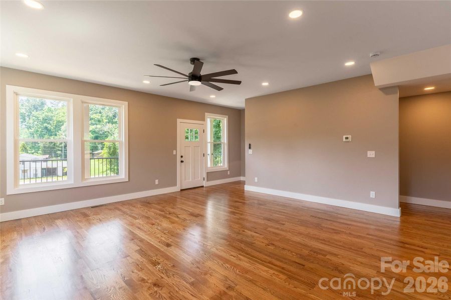 Spacious, unfurnished interior of a new home in , Asheville (Image 16).