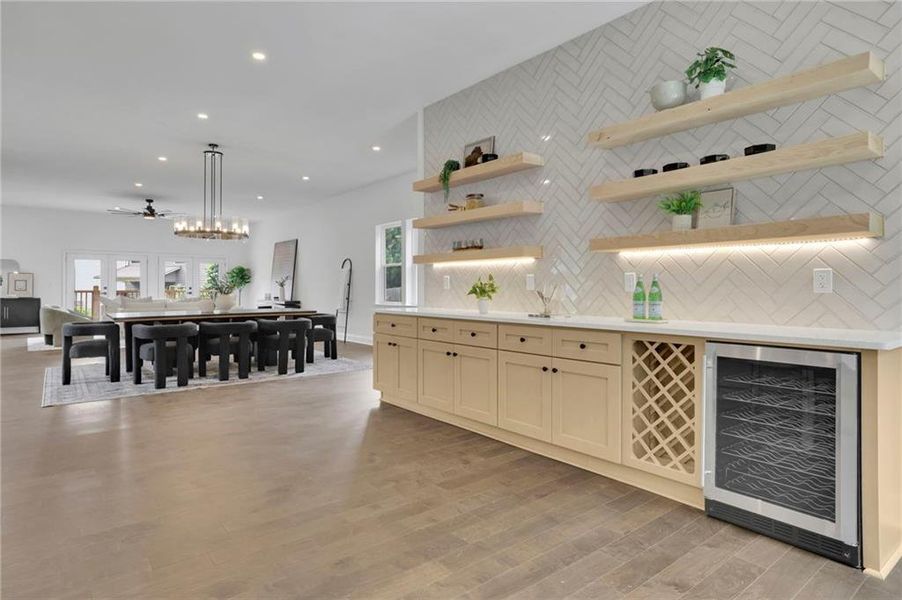 Furnished interior view inside a new home in , Buford (Image 16). Furnished interior view inside a new home in , Buford (Image 16).